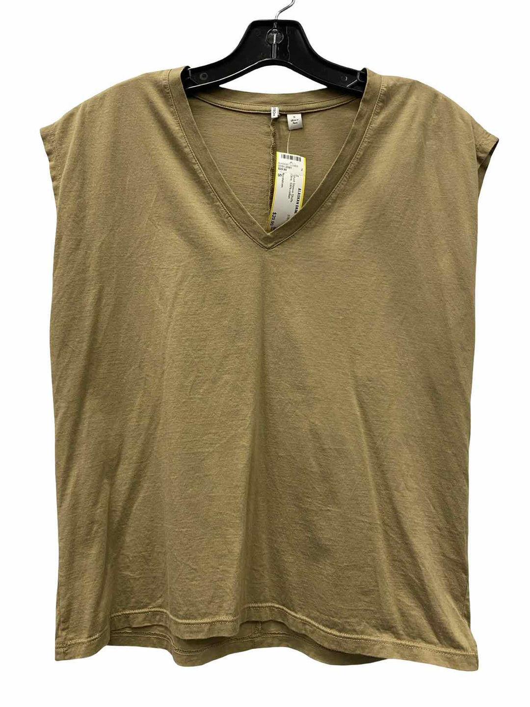 Nordstrom Size S Olive 100% cotton Short Sleeve Shirts