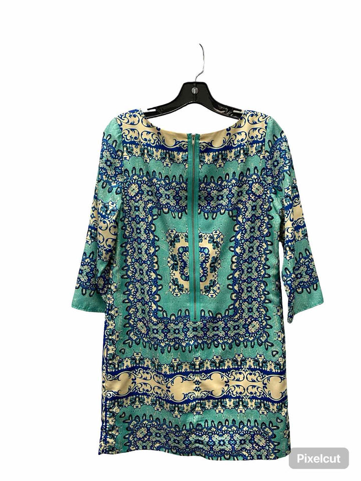 The Limited Size S Blue Cream Dress