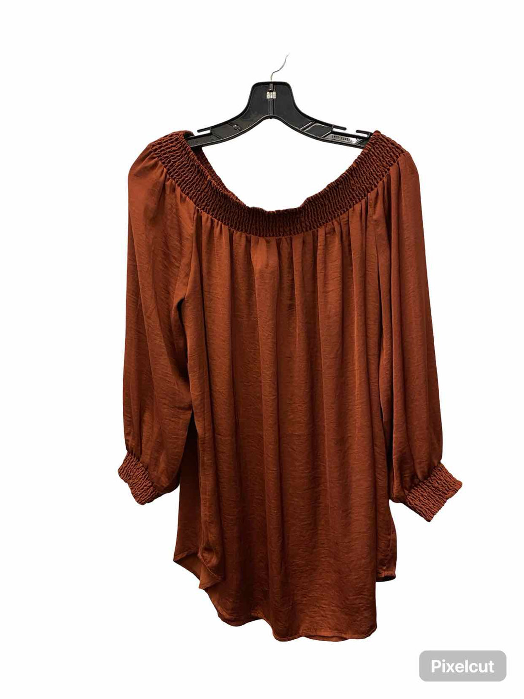 Cabi Size XL Orange Long Sleeve Shirts