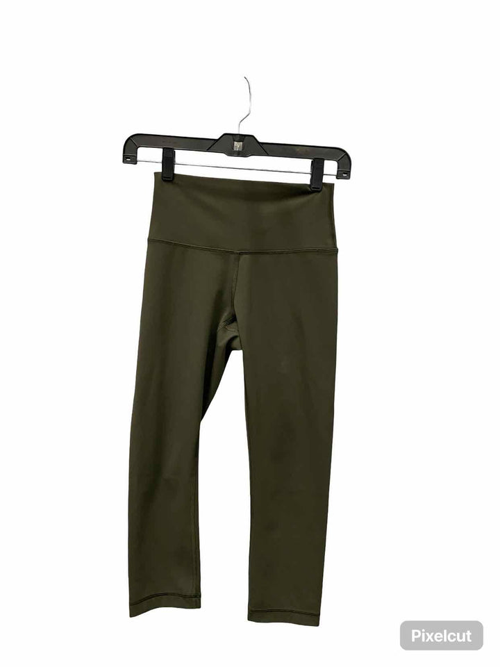 Lululemon Size 4 Green Athletic Pants