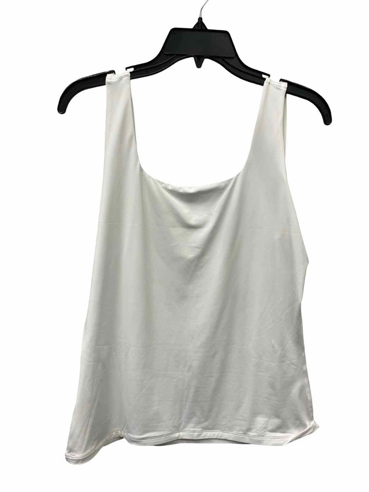 Pumiey Size XL White Tank Top
