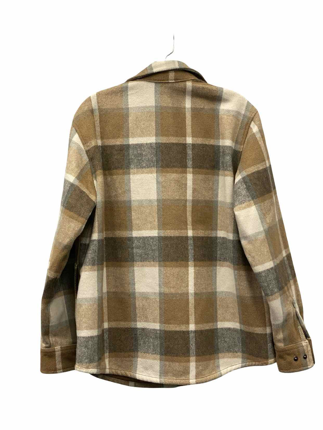 Ridgecut Size M Brown Plaid Flannel Jacket (Outdoor)
