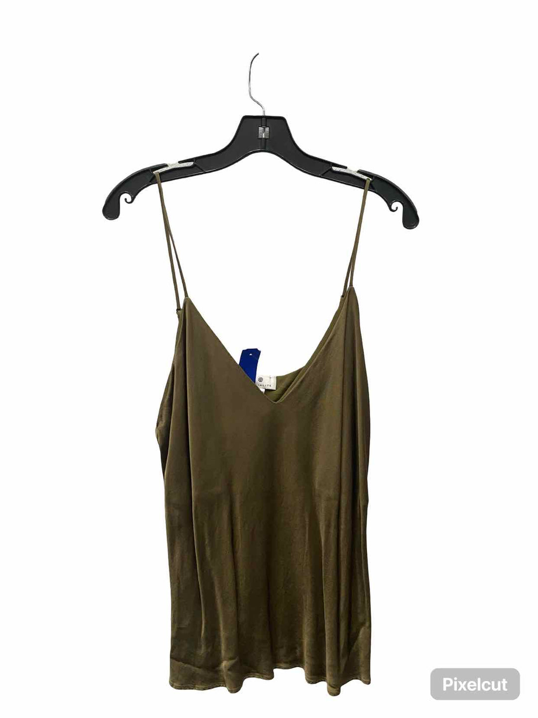 Socialite Size XL Olive Tank Top