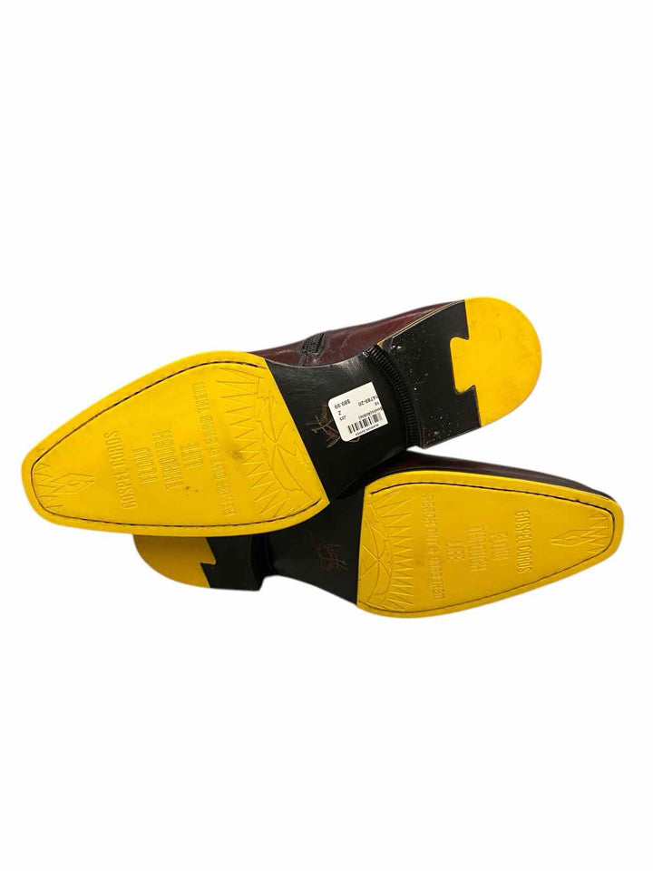 John Fluevog Shoe Size 10 Leather Rufus Magoo Quincy Boots(Ankle)