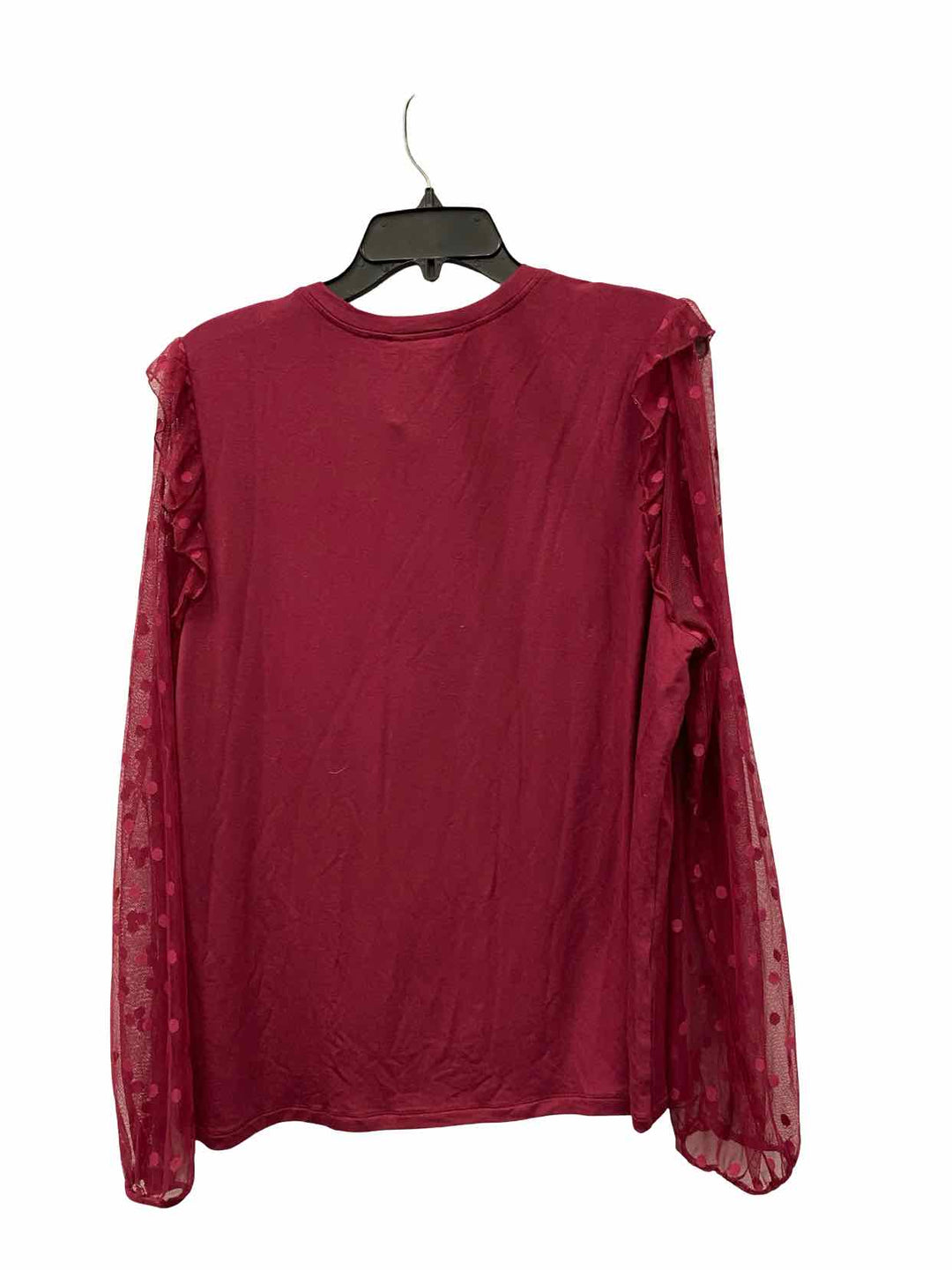 Les Serein Size XL Maroon NWT Long Sleeve Shirts