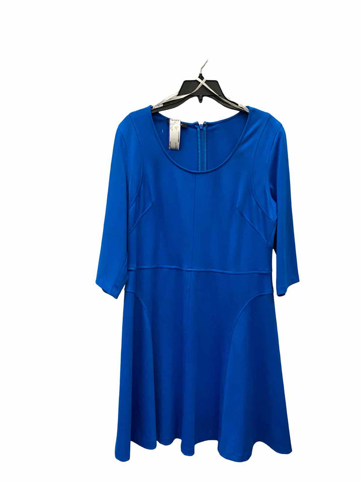 Ivy + Blu Size 16 Blue Dress