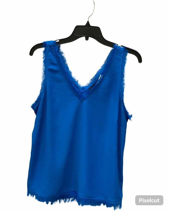 Halogen Size M Blue Tank Top