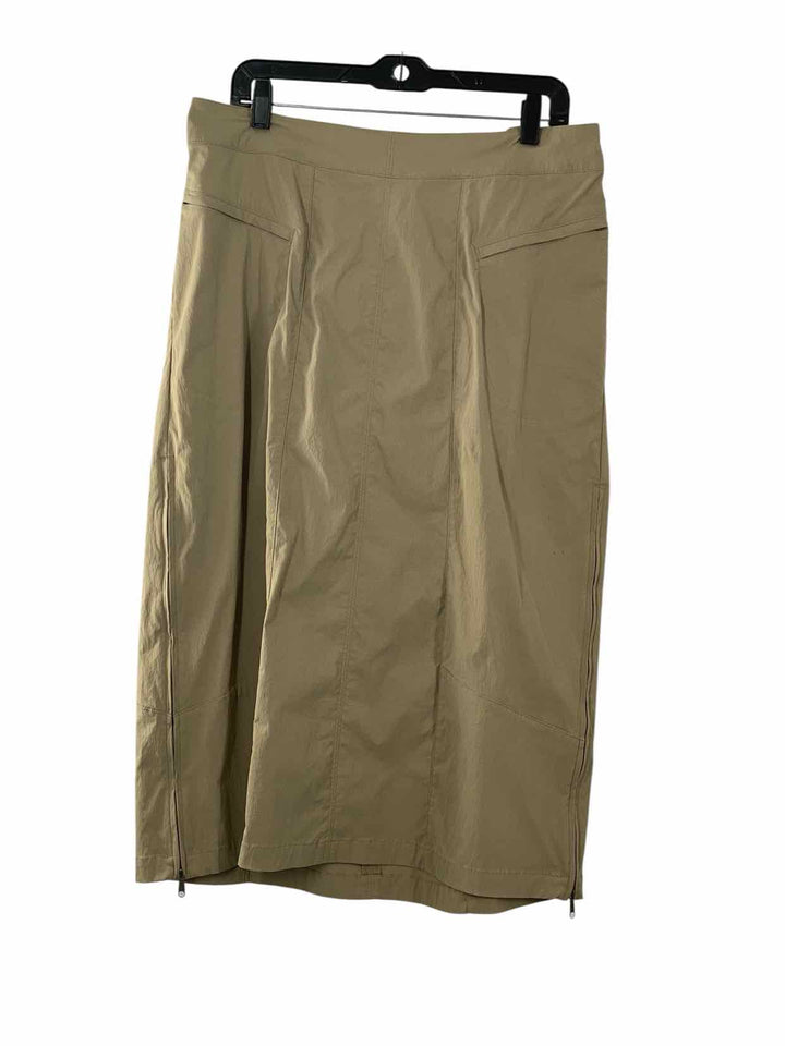 Royal Robbins Size 12 Beige Skirt