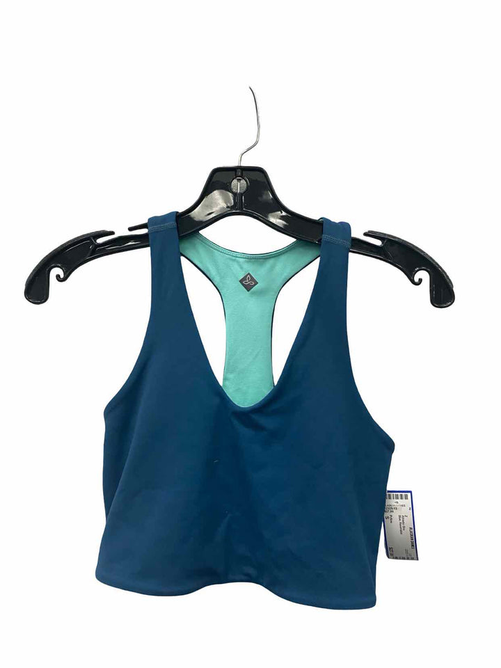 PrAna Size S Blue Athletic Bra