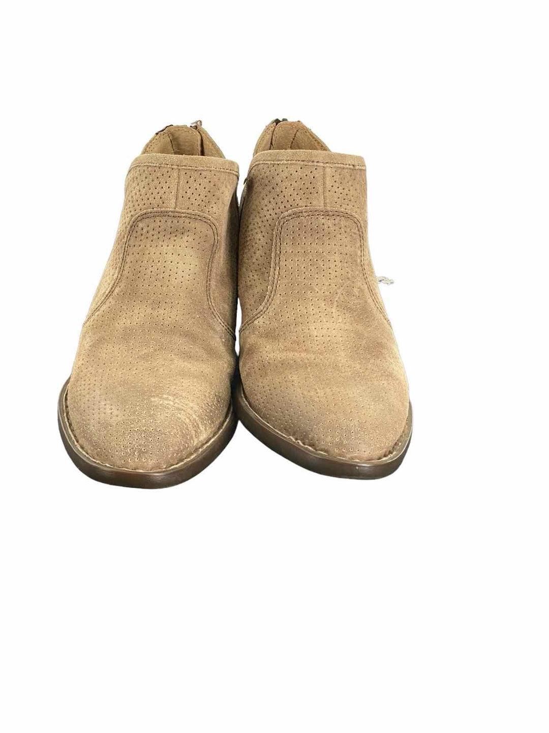 Born Shoe Size 10 Taupe Leather Boots(Ankle)