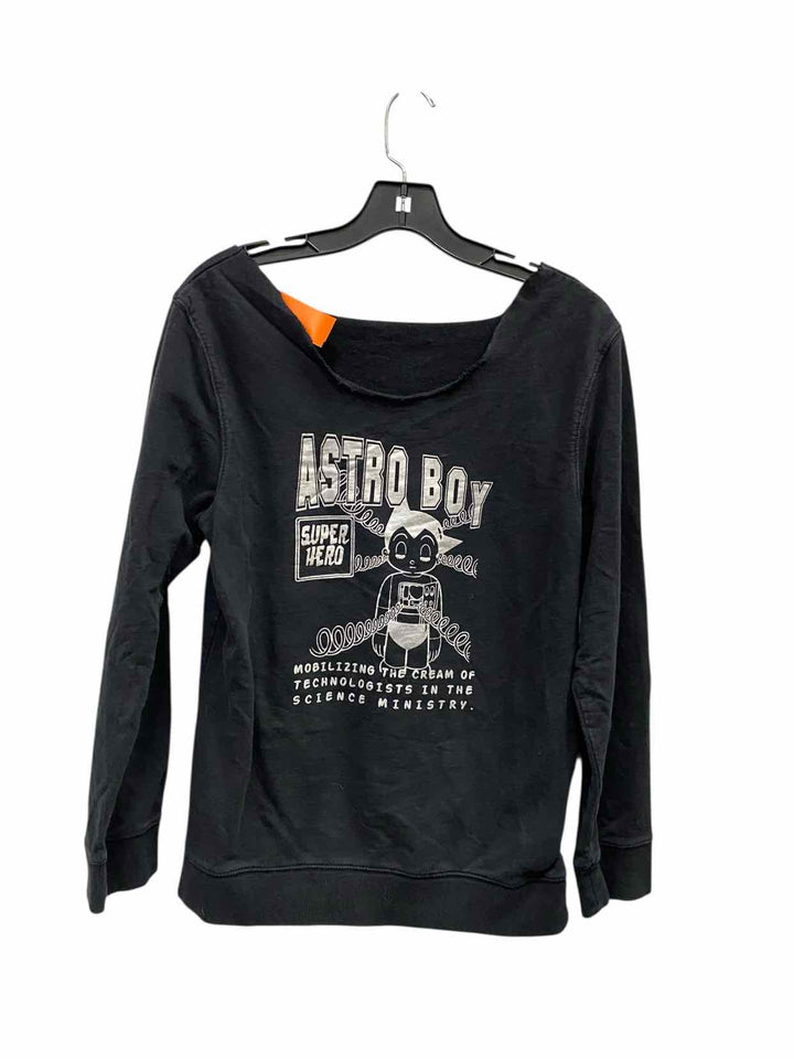 Unknown Brand Size M/L Black Sweatshirt