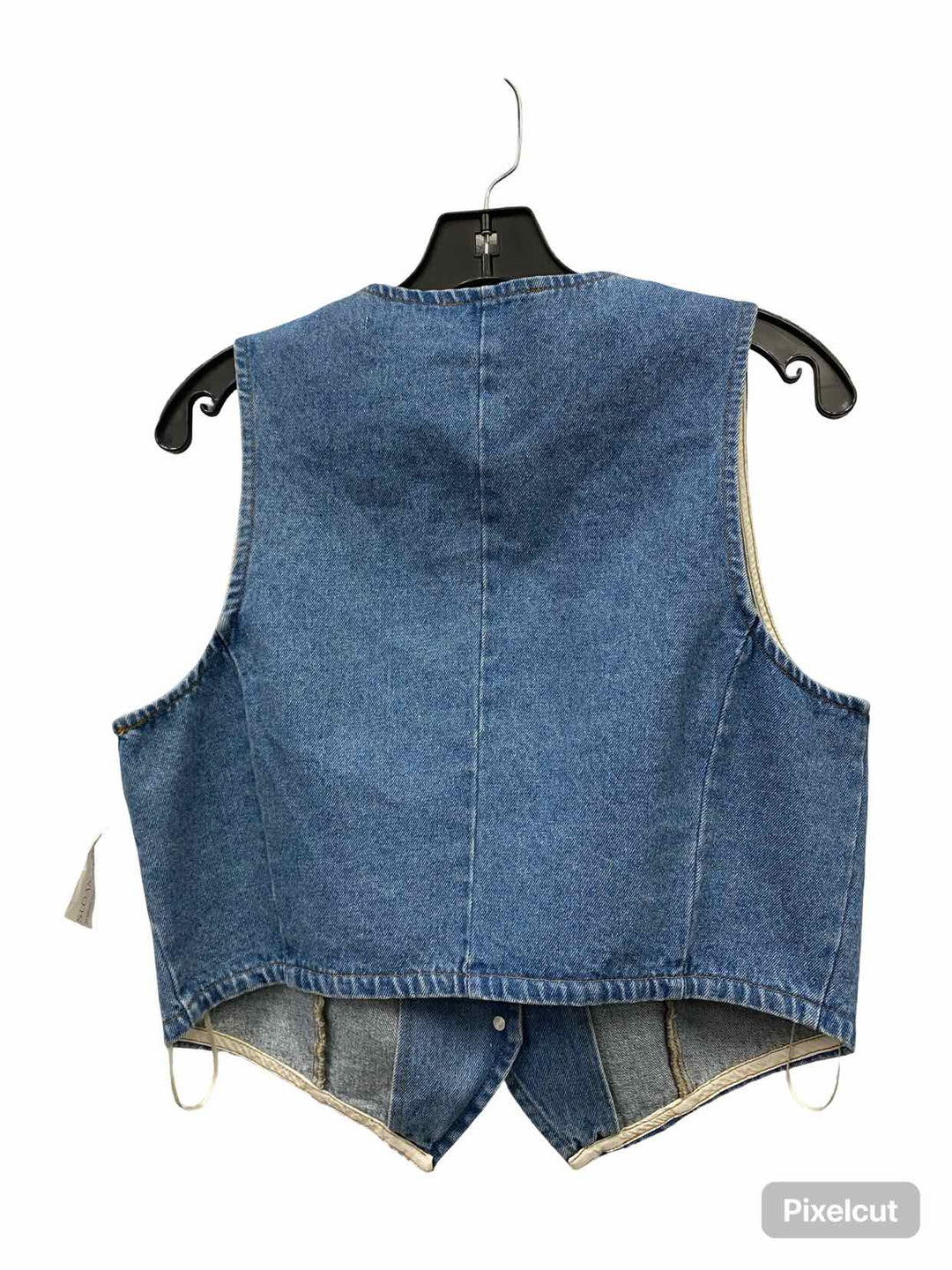 Double Zero Size L Blue Denim Tank Top