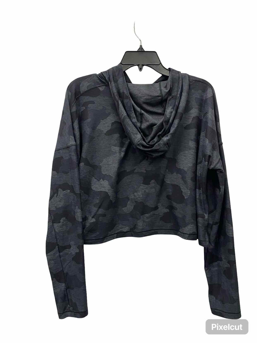 Yogalicious Size M Grey Print Athletic Long Sleeve