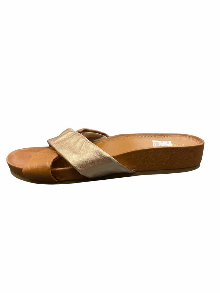 Cole Haan Shoe Size 9.5 Brown Rose Gold Arielle Sandals