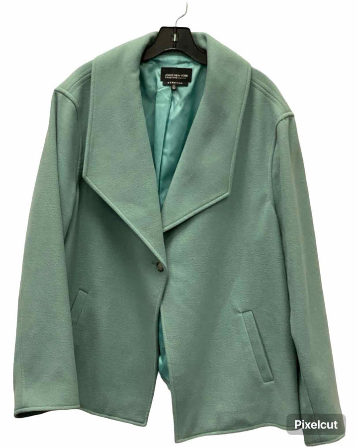 Jones New York Size 3X Sage Green Blazer