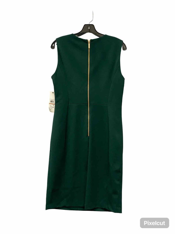 Calvin Klein Size L Green Dress