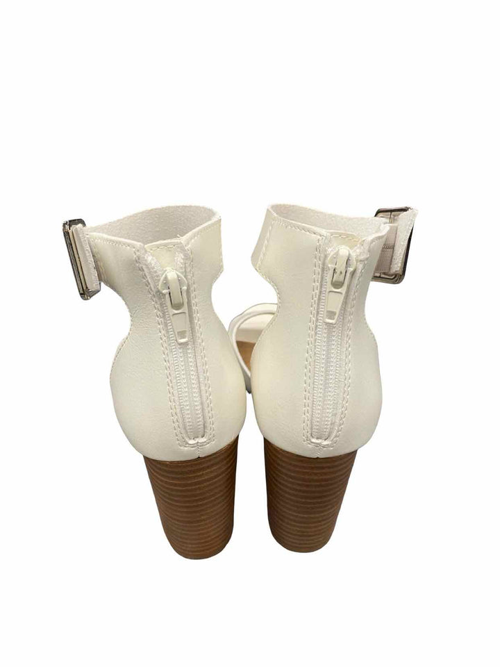 Madden Girl Shoe Size 6.5 White Manmade Heels