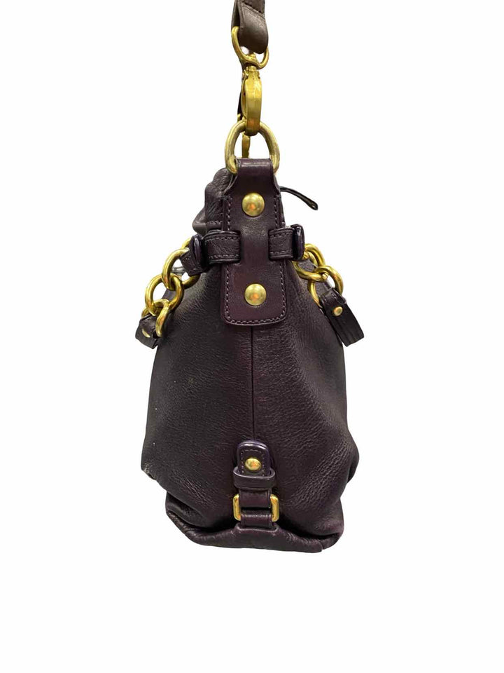 COACH Dark Egg plant Brooke Hobo (Style 14142) Purse