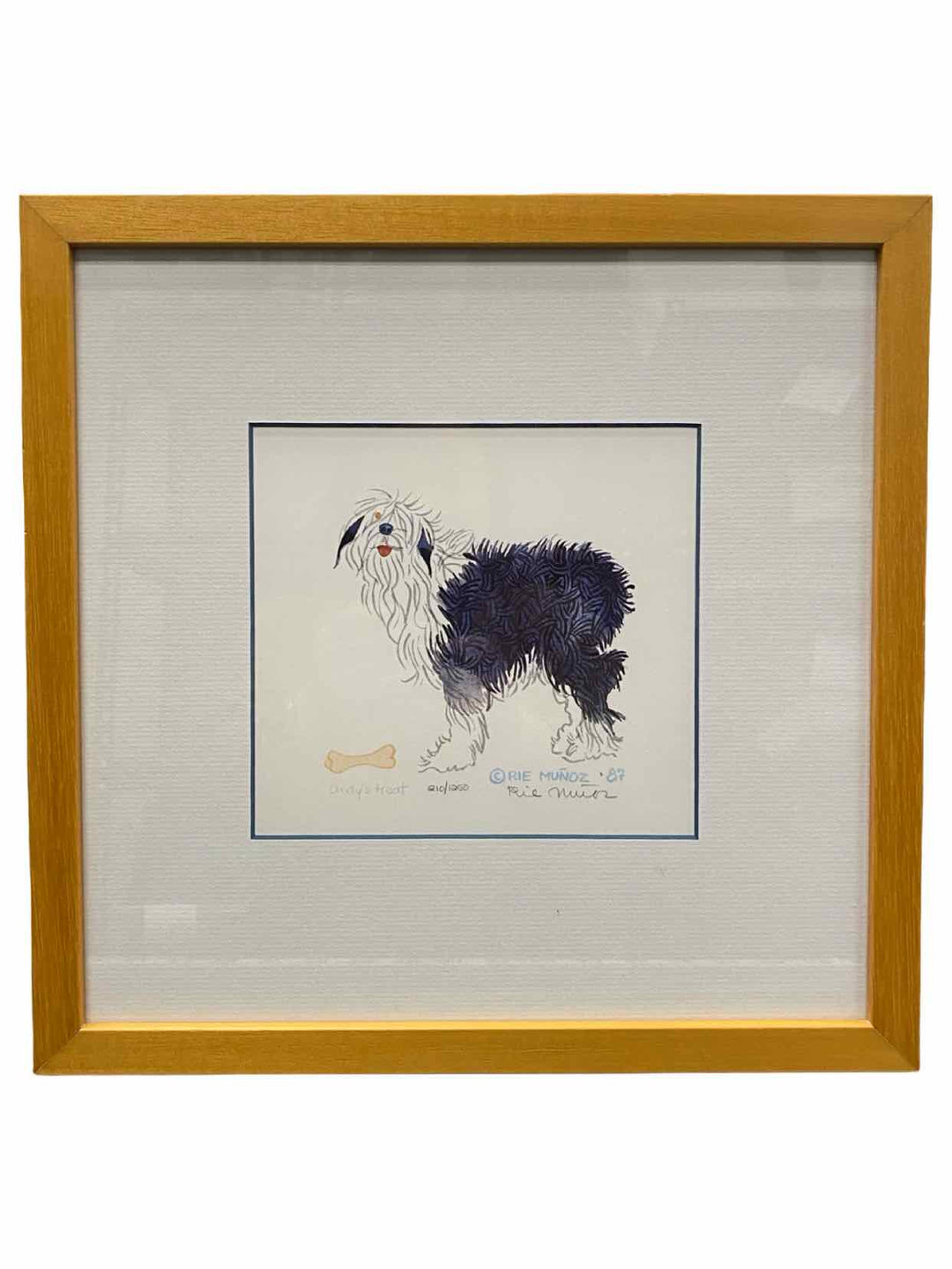 Rie Munoz "Andy's Treat" Limited Edition Print