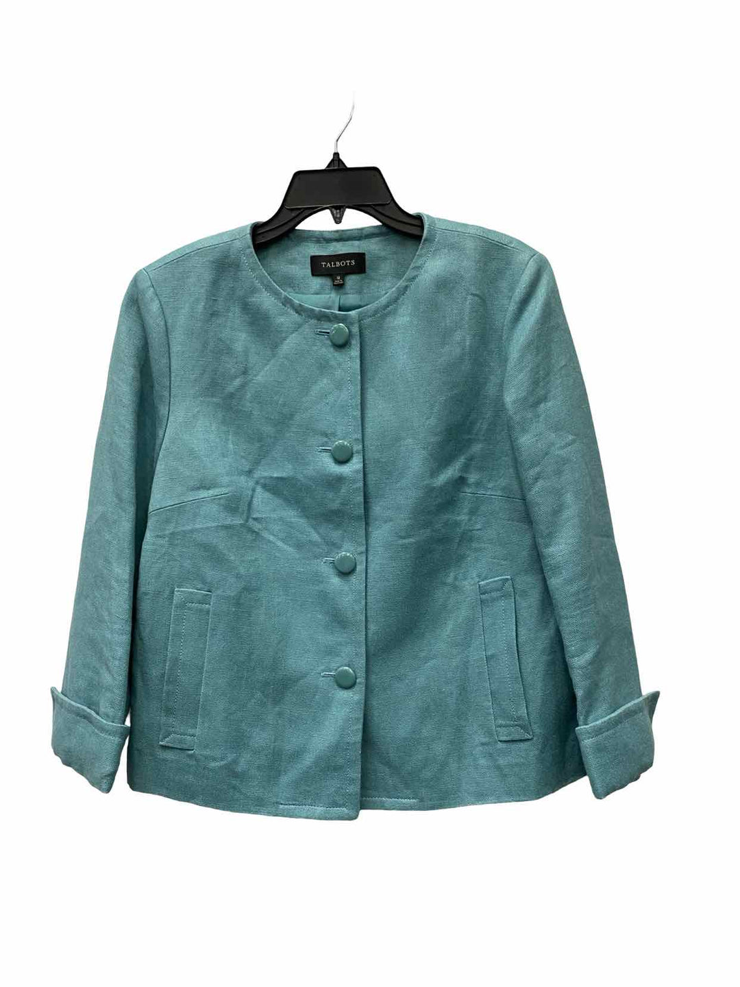 Talbots Size 12 Blue Jacket