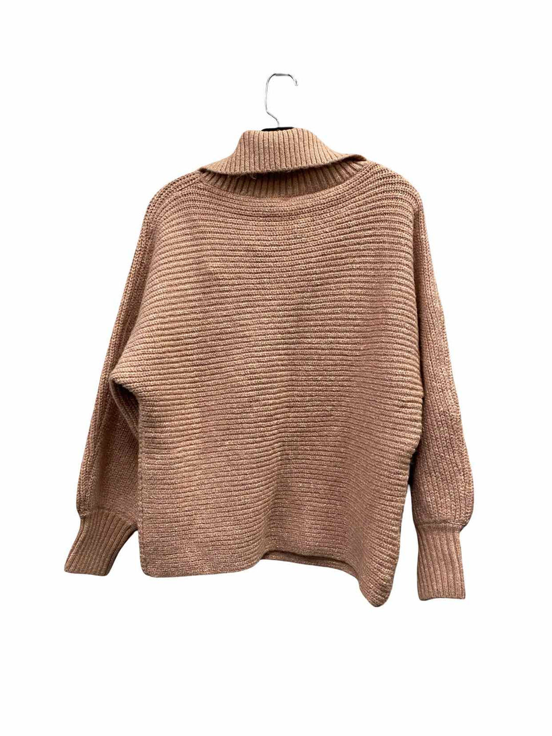 Sadie & Sage Size S Pink Metallic Sweater