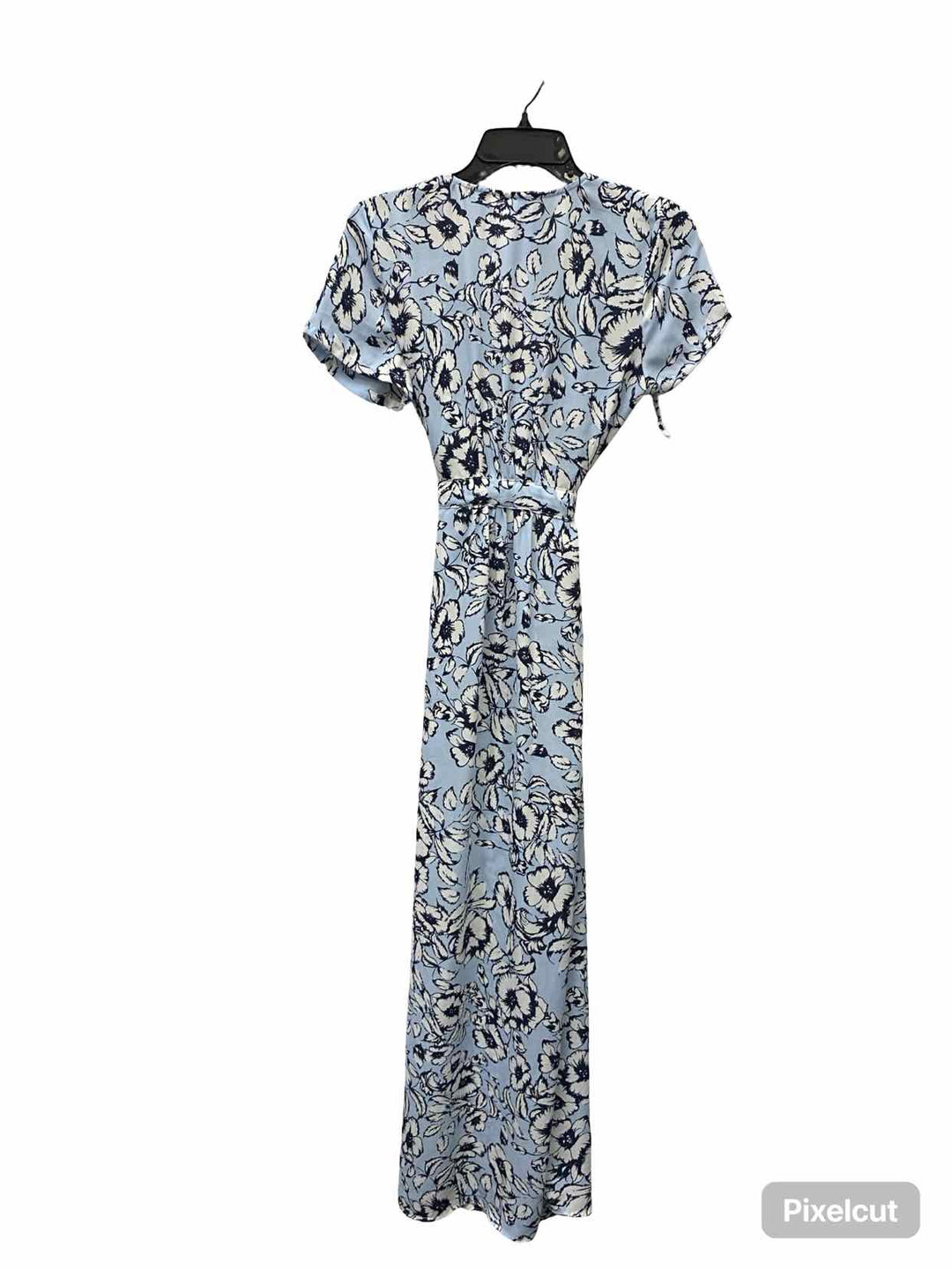 Olivaceous Size S Blue White Floral Dress