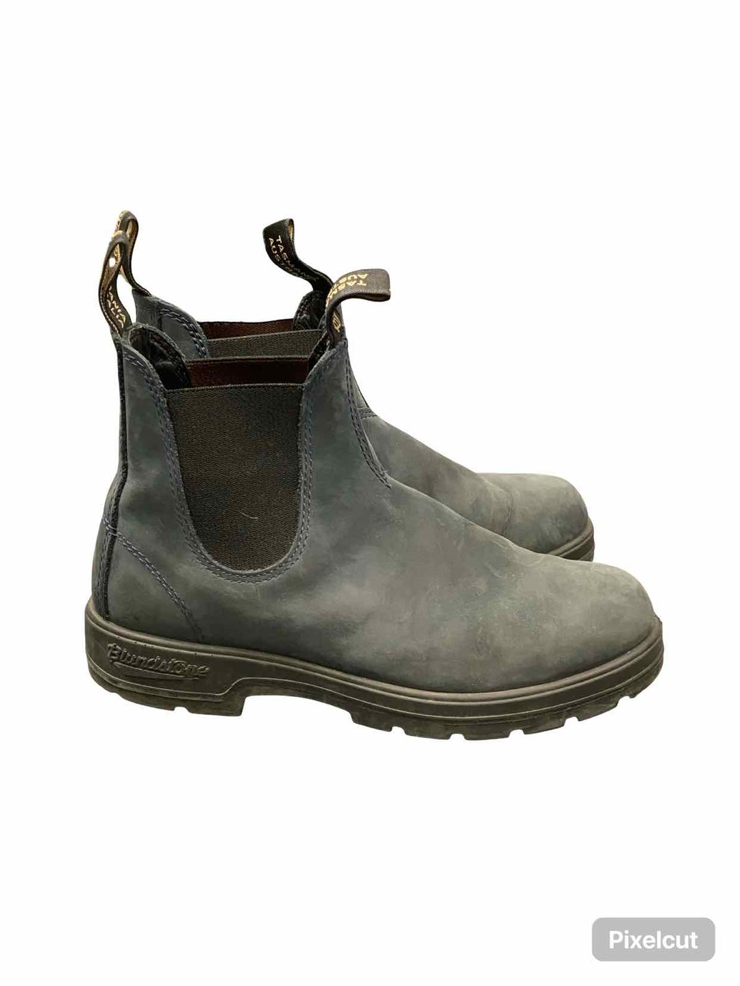 Blundstone Shoe Size 7 Blue Leather Classic Chelsea Boots(Ankle)