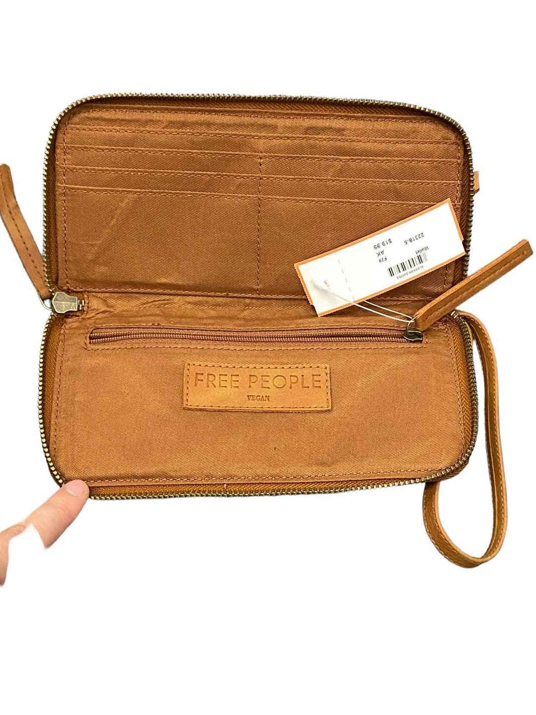 Free People Camel Wallet