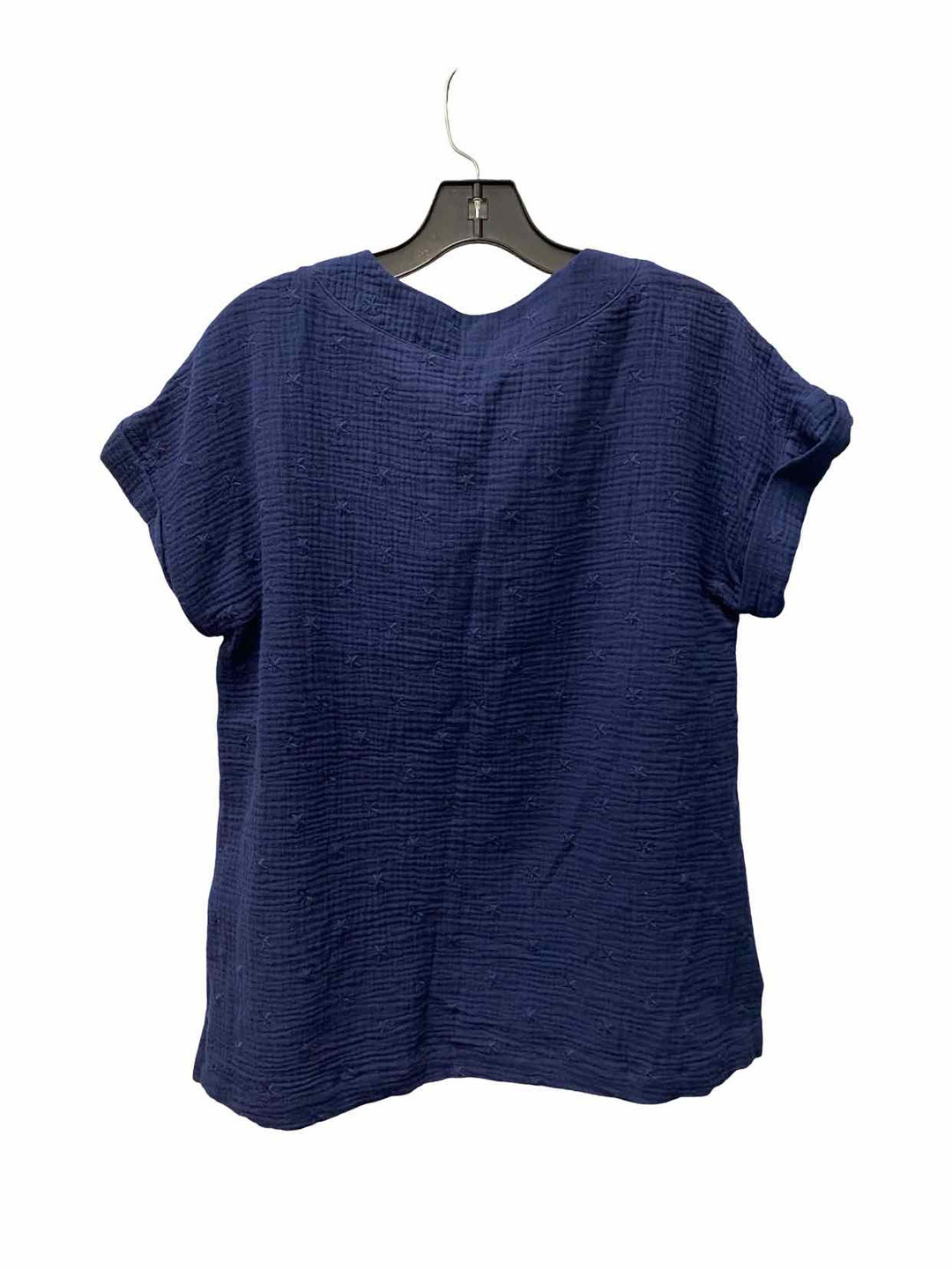 Belle by Kim Gravel Size S White Short Sleeve Shirts