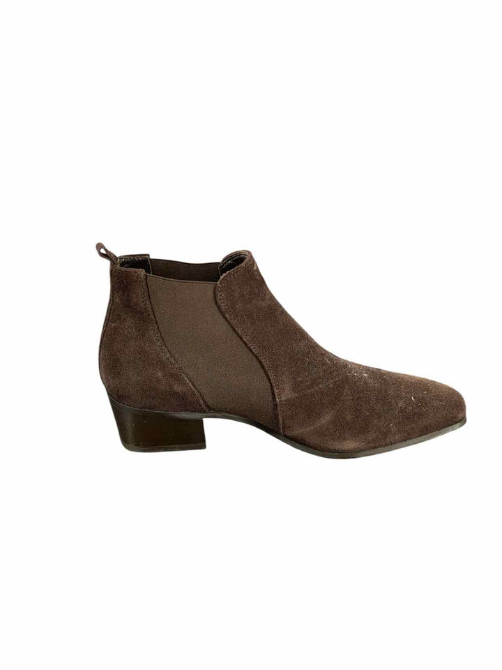 Aquatalia Shoe Size 8 Brown Suede Boots(Ankle)