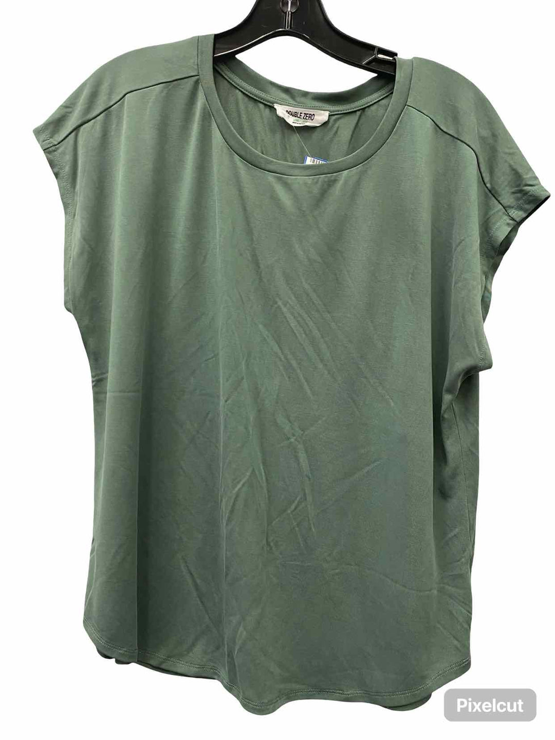 Double Zero Size L Green Short Sleeve Shirts