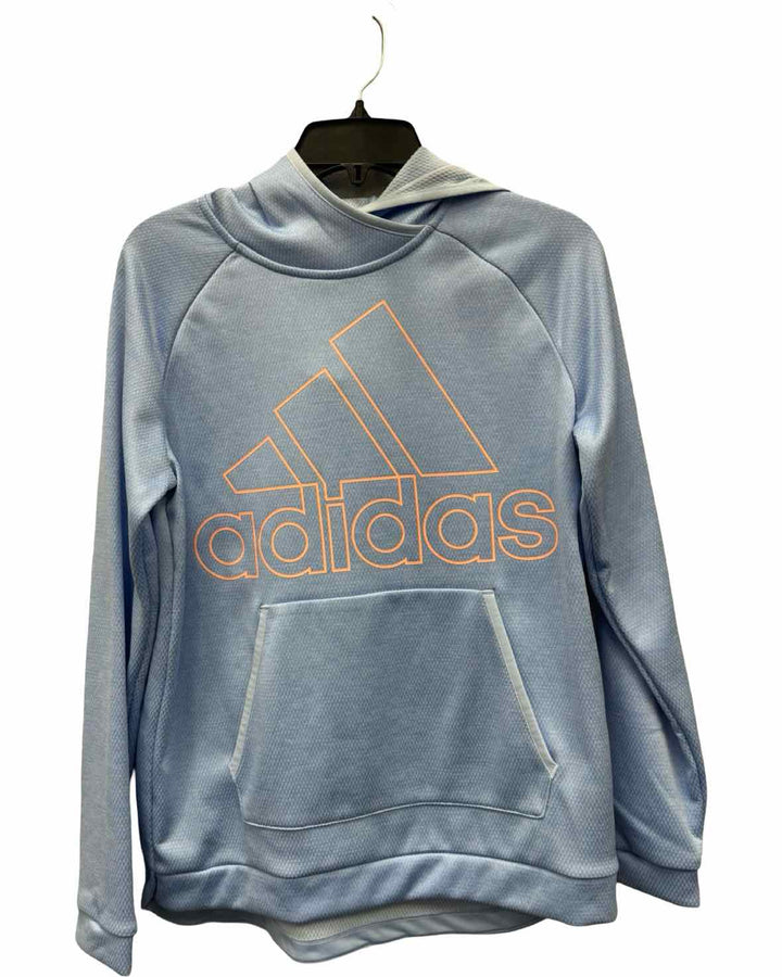 Adidas Size S Blue Orange Sweatshirt