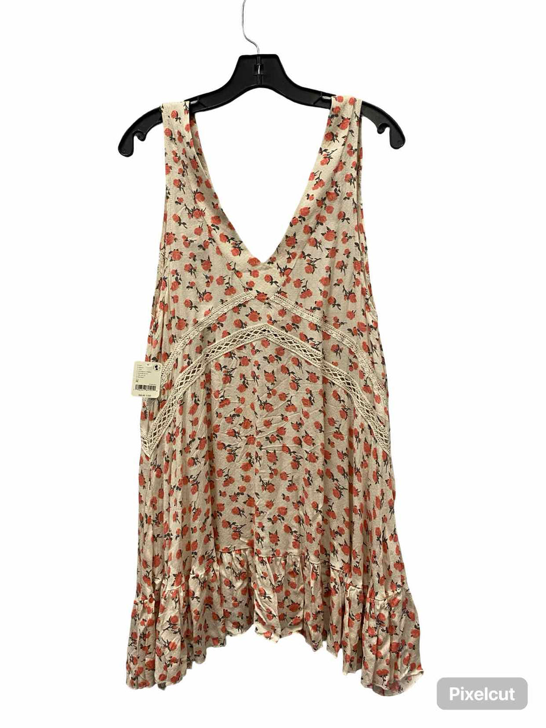 Intimately by FP Size M Beige Roses Tank Top