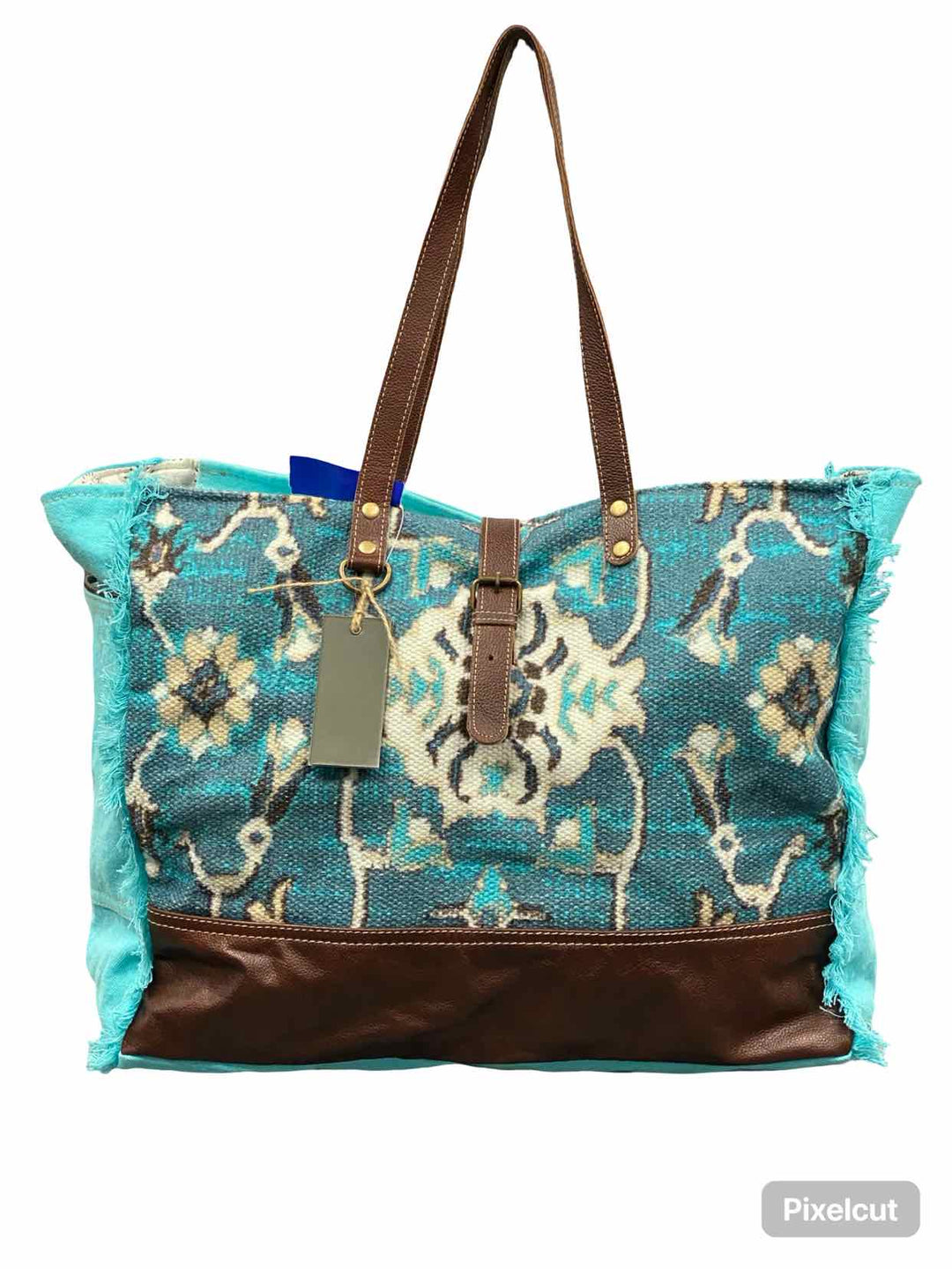 Myra Bag Turquoise Vivacious Weekender Bag