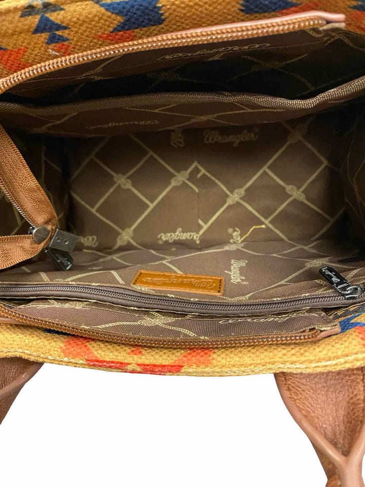 Wrangler Yellow Tote Purse