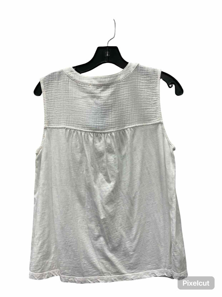 Loft Size S White Tank Top