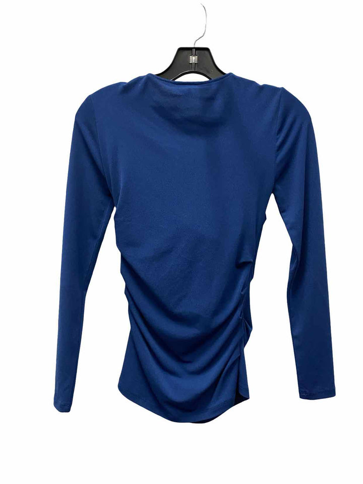Ann Taylor Size XXSP Blue Long Sleeve Shirts