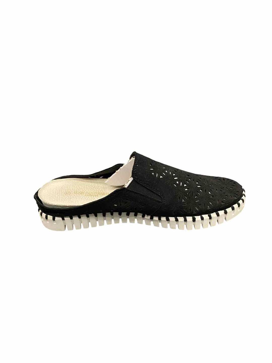 Ilse Jacobsen Shoe Size 40 Black White Tulip 3420 Mule Sneakers