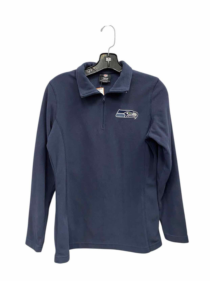 NFL Size M Navy Blue Athletic Long Sleeve