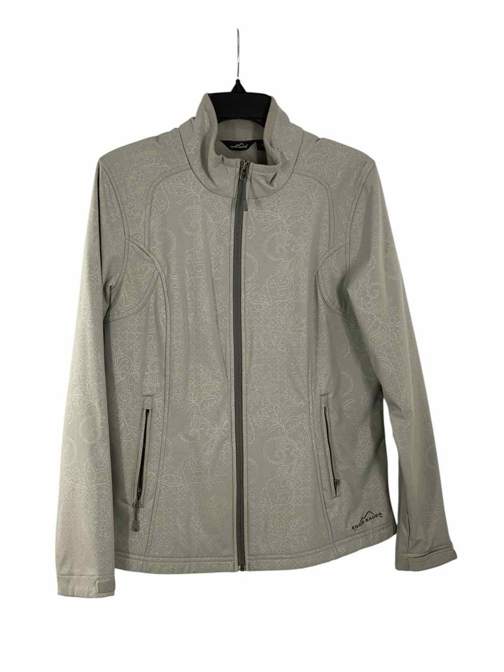 Eddie Bauer Size L Grey Jacket (Outdoor)