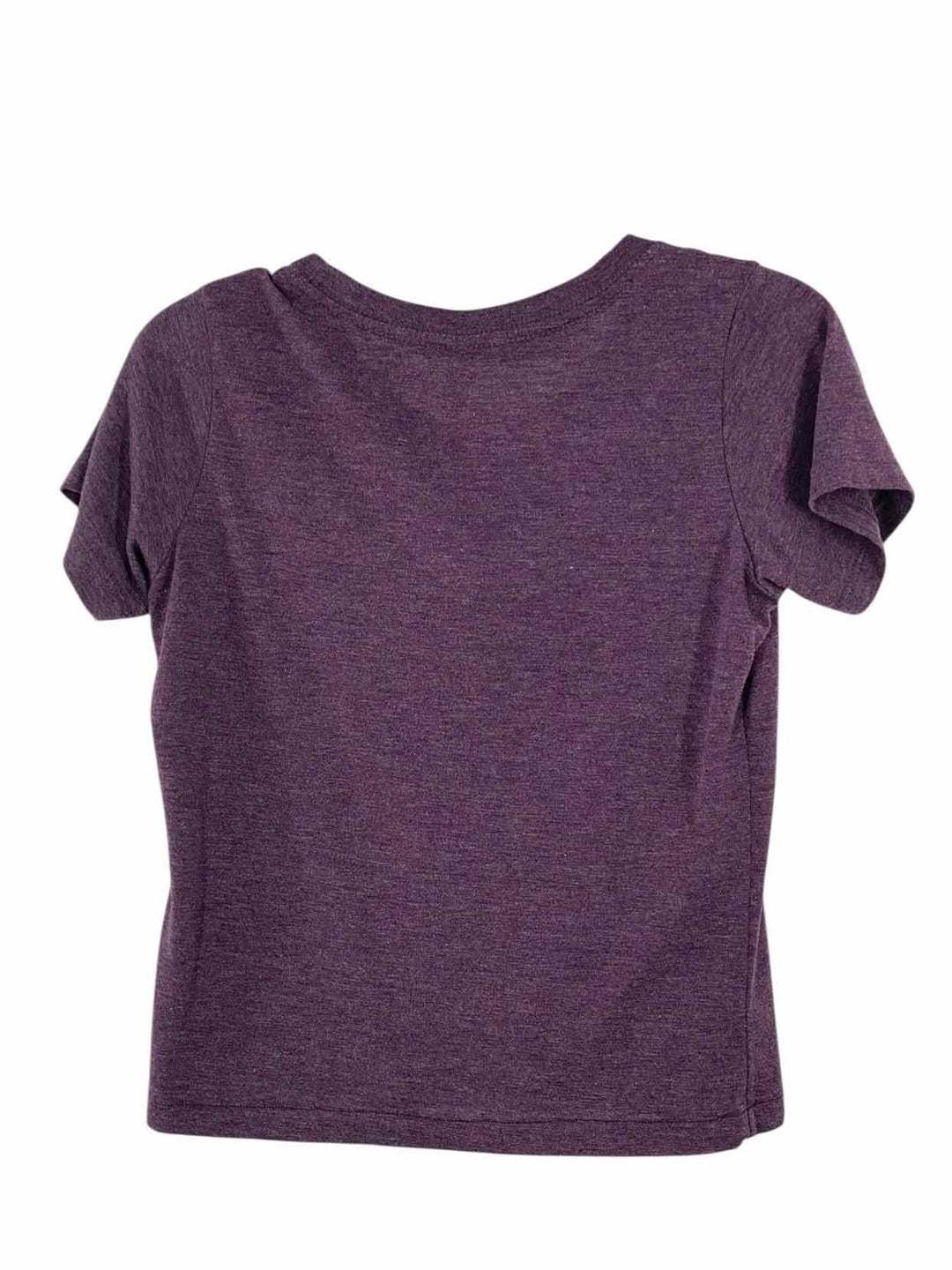 Tech styles Size S Purple Print Short Sleeve Shirts