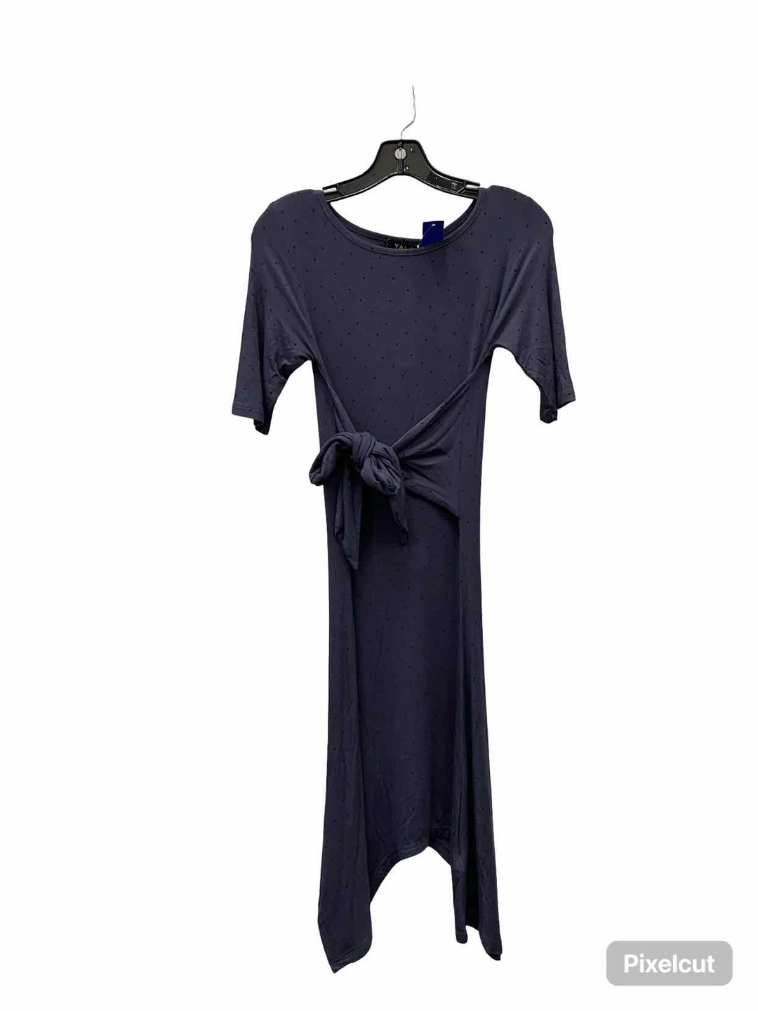 Yala Size XS Gray Black Dots 95% Bamboo Dress