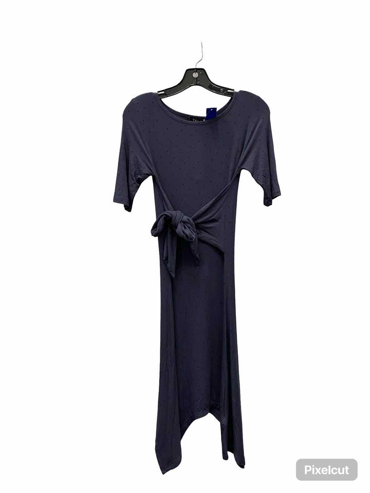 Yala Size XS Gray Black Dots 95% Bamboo Dress
