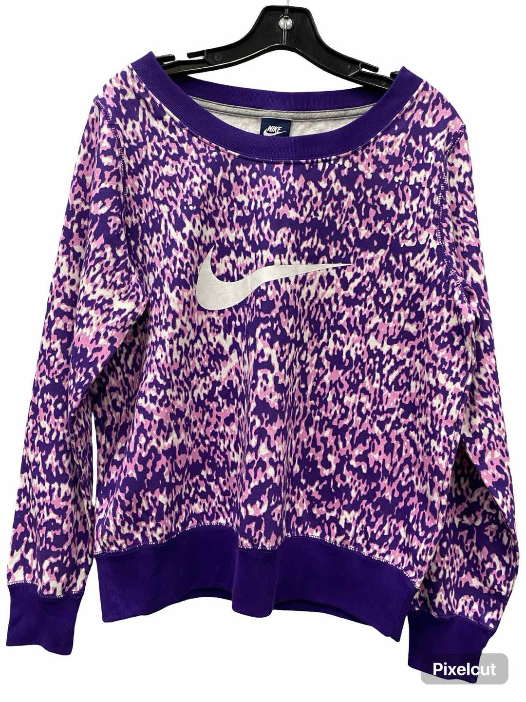 Nike Size L Purple Sweatshirt