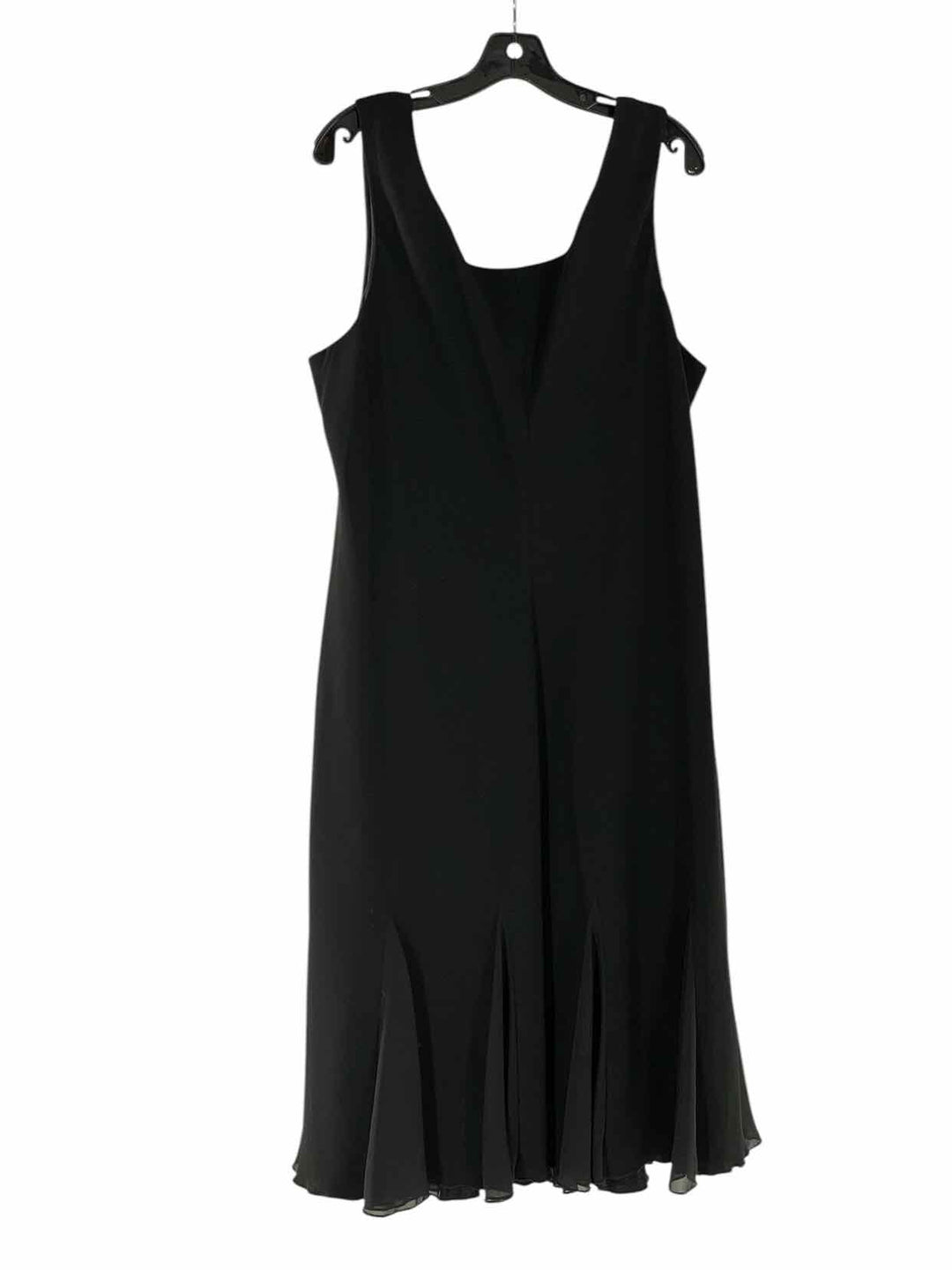 S.L. Fashions Size 24W Black Dress