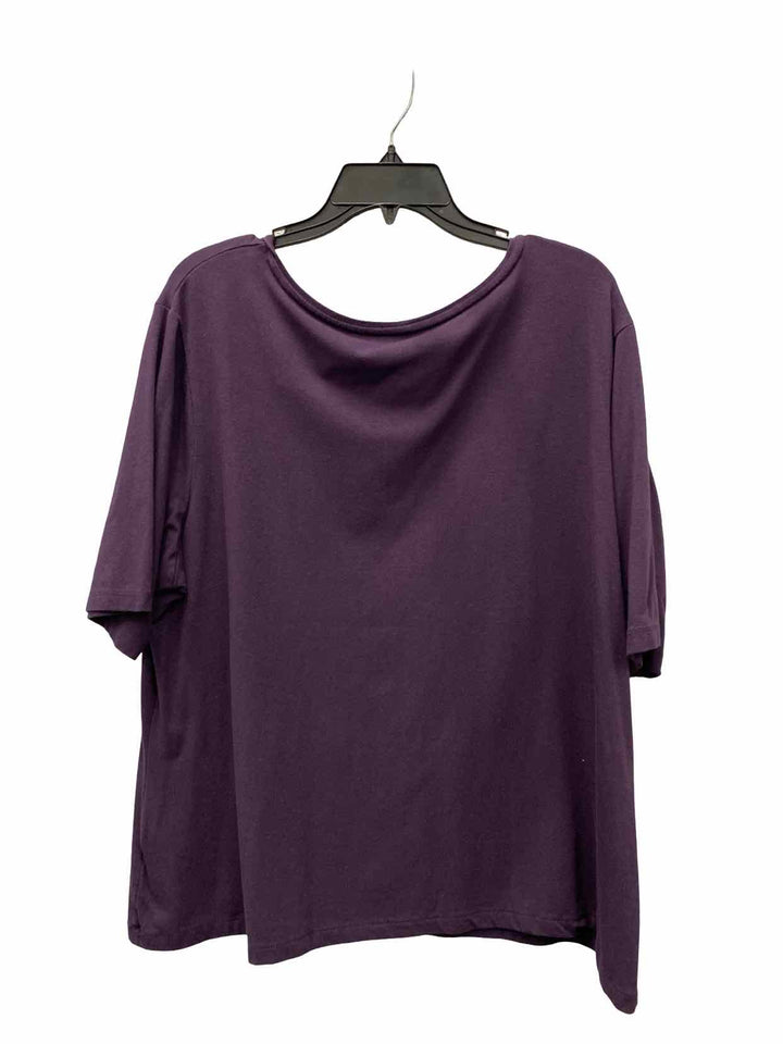 Coldwater Creek Size 2X Plum T-shirt