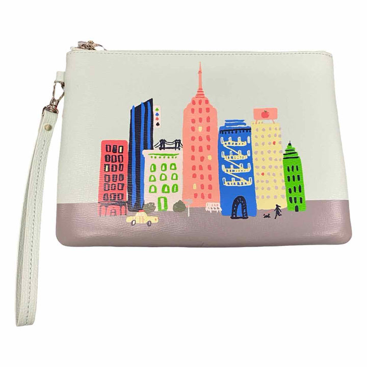 KATE SPADE Light Blue Wristlet Purse
