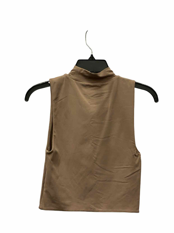 Babaton Size S Brown Tank Top