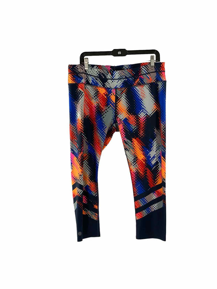 Athleta Size XL Multi-Color Print Athletic Pants