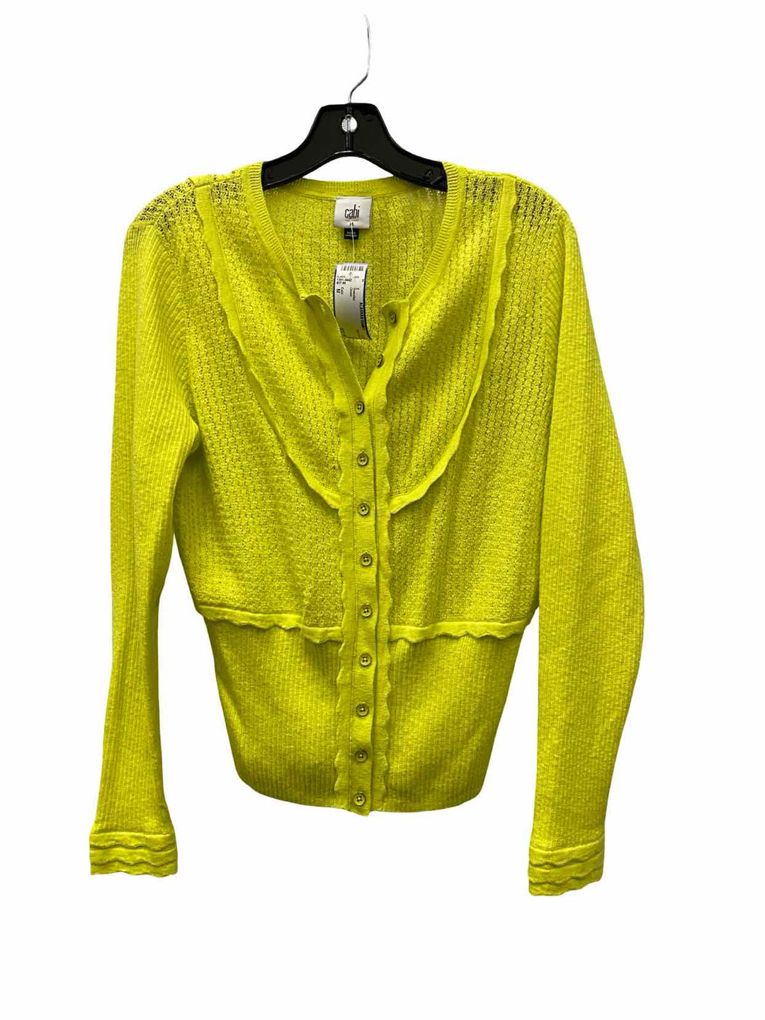 Cabi Size M Green Sweater